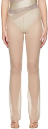 VAILLANT SSENSE Exclusive Beige Trousers