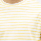 A.P.C. Men's Marinhero Stripe T-Shirt in Yellow
