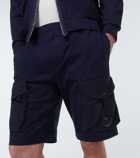 C.P. Company - Cotton jersey cargo shorts
