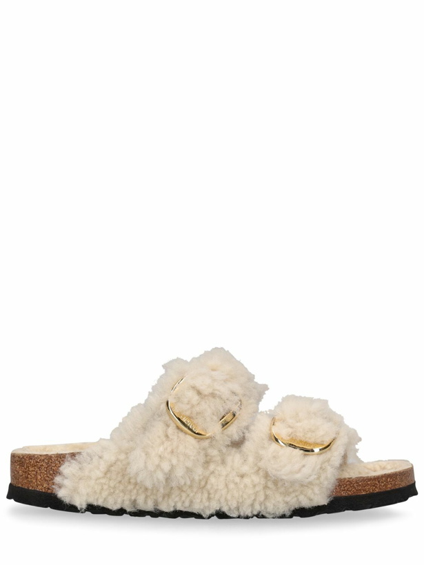 Photo: BIRKENSTOCK - Arizona Big Buckle Shearling Sandals