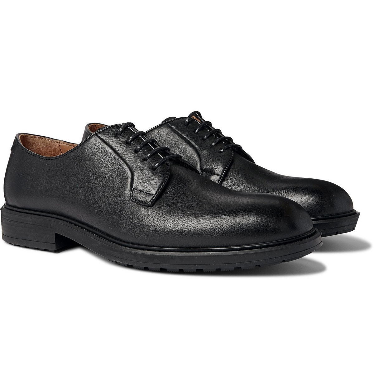 Officine Generale - Full-Grain Leather Derby Shoes - Black Officine ...
