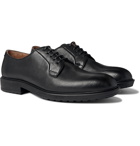 Officine Generale - Full-Grain Leather Derby Shoes - Black