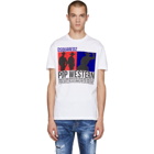 Dsquared2 White Dyed Cool Fit T-Shirt