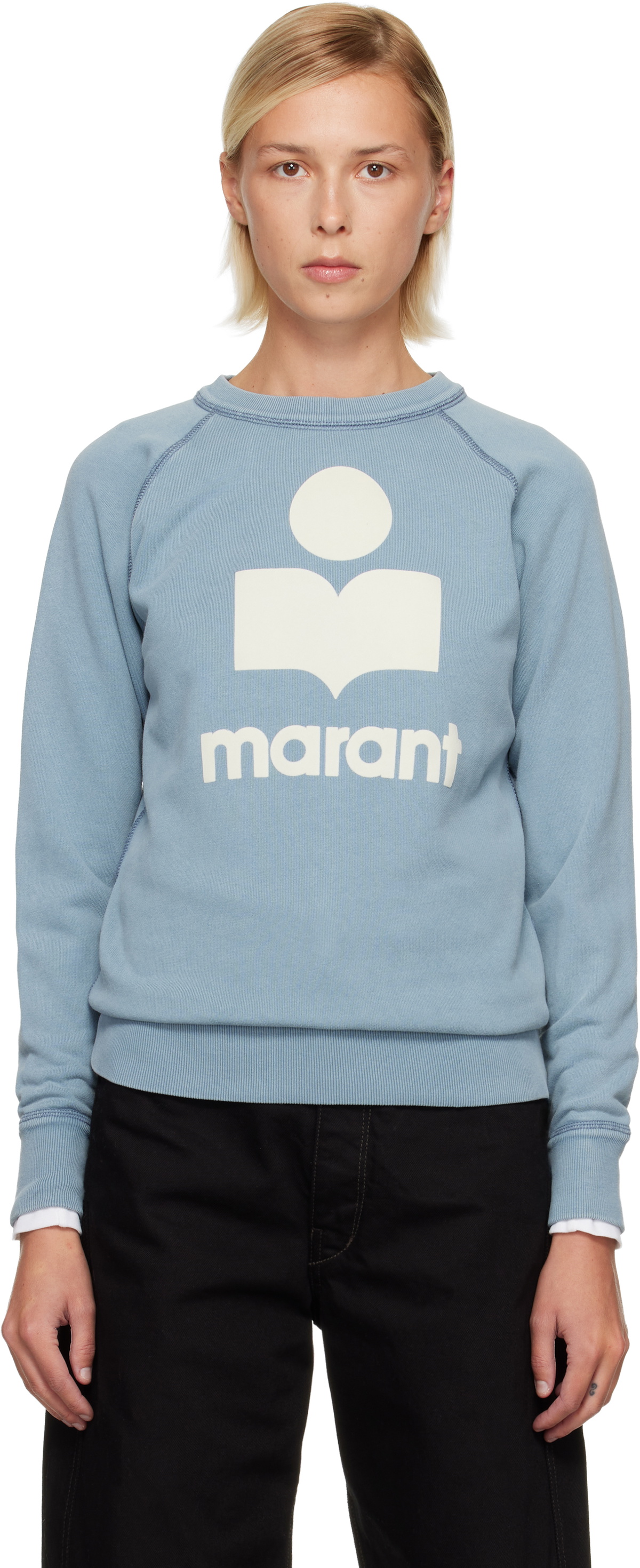 Isabel Marant Etoile Blue Millyny Sweatshirt