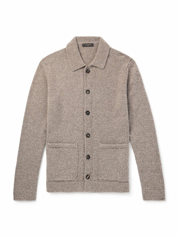 Photo: Incotex - Wool-Blend Cardigan - Brown