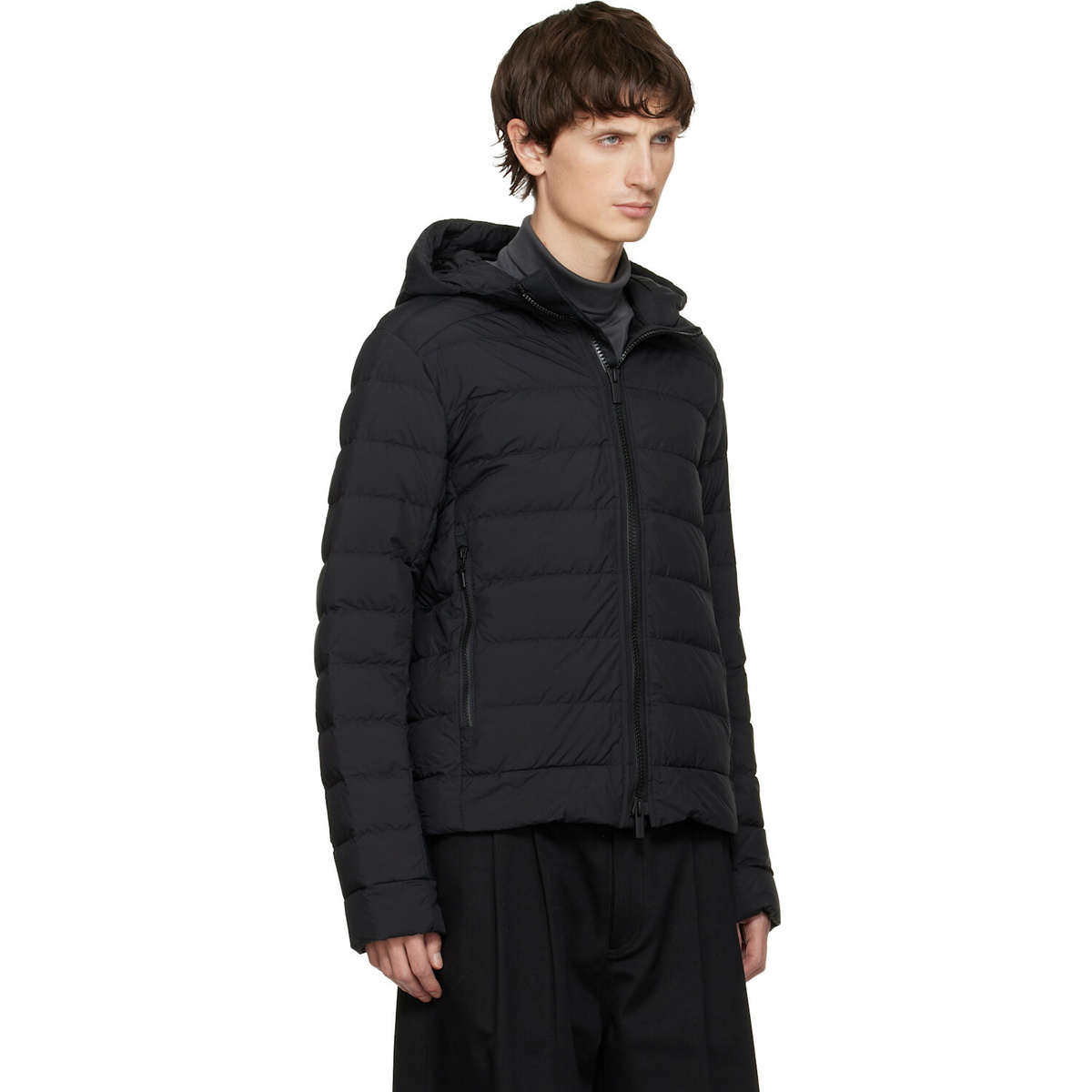 Canada Goose Black Crofton EnduraLuxe Down Jacket