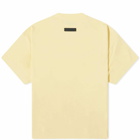 Fear of God ESSENTIALS Men's Spring Kids Crew Neck T-Shirt in Garden Yellow
