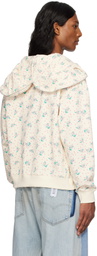 Ashley Williams Yellow Bunny Butterfly Hoodie
