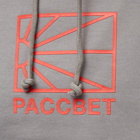 PACCBET Men's Sun Logo Popover Hoody in Grey