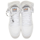 Off-White White Canvas Off Court 3.0 High-Top Sneakers