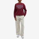 4th & Reckless Women's Charli Logo Sweatshirt in Burgundy