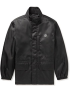 Dunhill - Logo-Appliquéd Padded Shell Jacket - Black