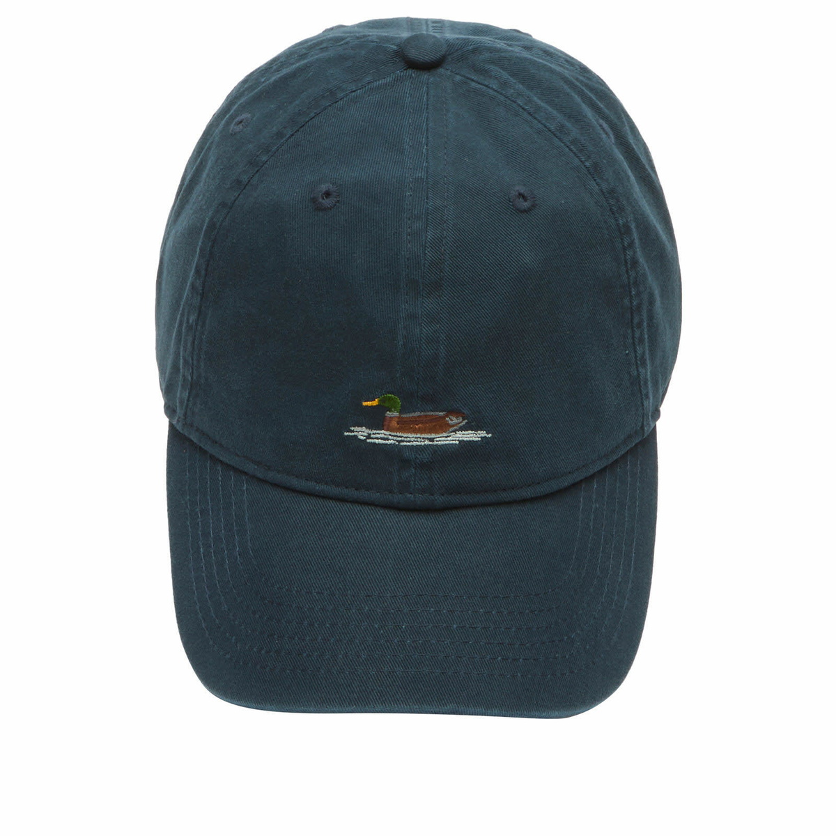 Foret Men's Duck Washed Cap in Navy 