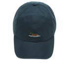 Foret Men's Duck Washed Cap in Navy 