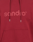 Sandro Mens Sweatshirt Burgundy