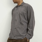 Sage Nation Men's Siesta Boxy Shirt in Mint Gingham Check