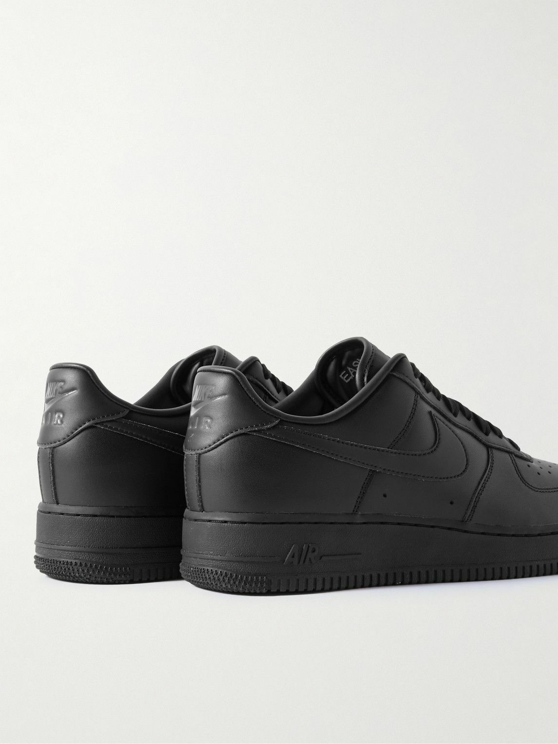 Nike - Air Force 1 '07 Fresh Leather Sneakers - Black Nike