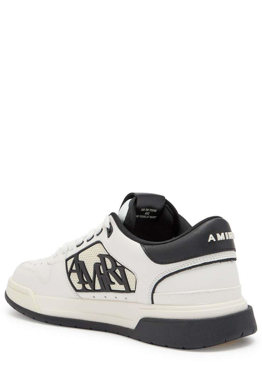 Amiri Classic Logo-appliquéd Leather Sneakers White