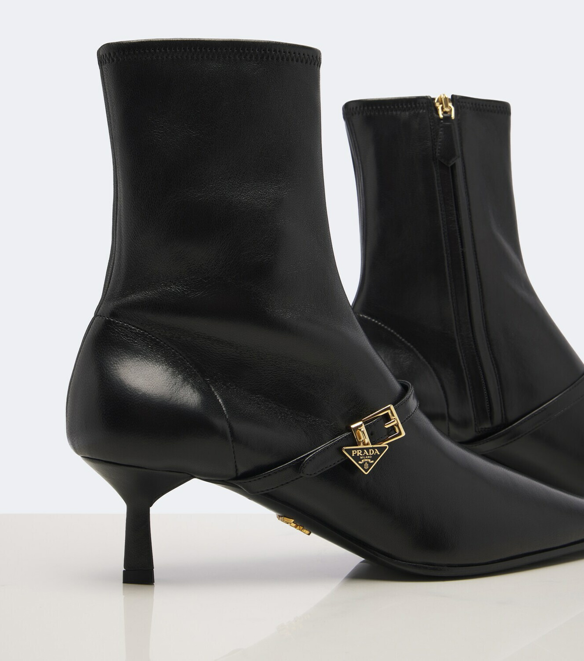 Prada Leather ankle boots