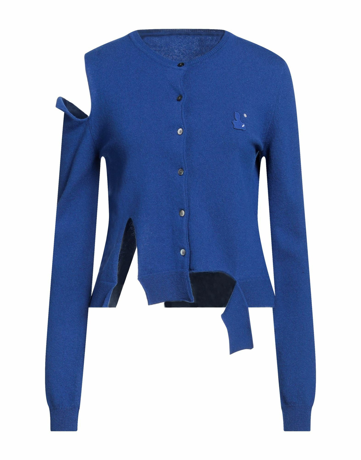 Ader Error Womens Cardigan Bright in Blue