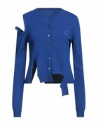 Ader Error Womens Cardigan Bright in Blue