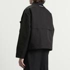 MKI Men's Silky Nylon Pilot Jacket in Black