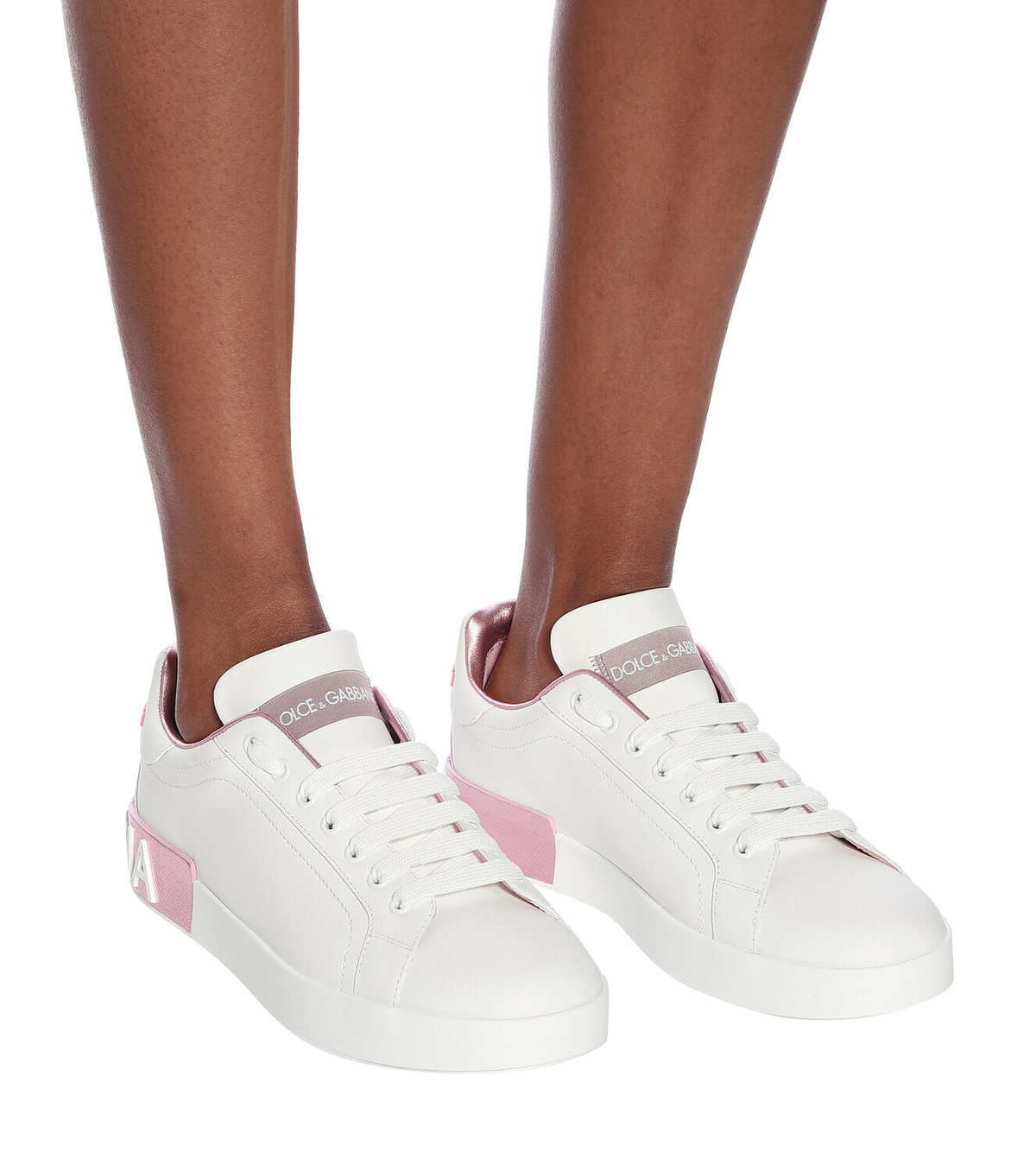 Dolce&Gabbana Portofino leather sneakers