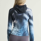Bandit Women's Aura Grid Performance Hooded Performance Long in Storm Multi