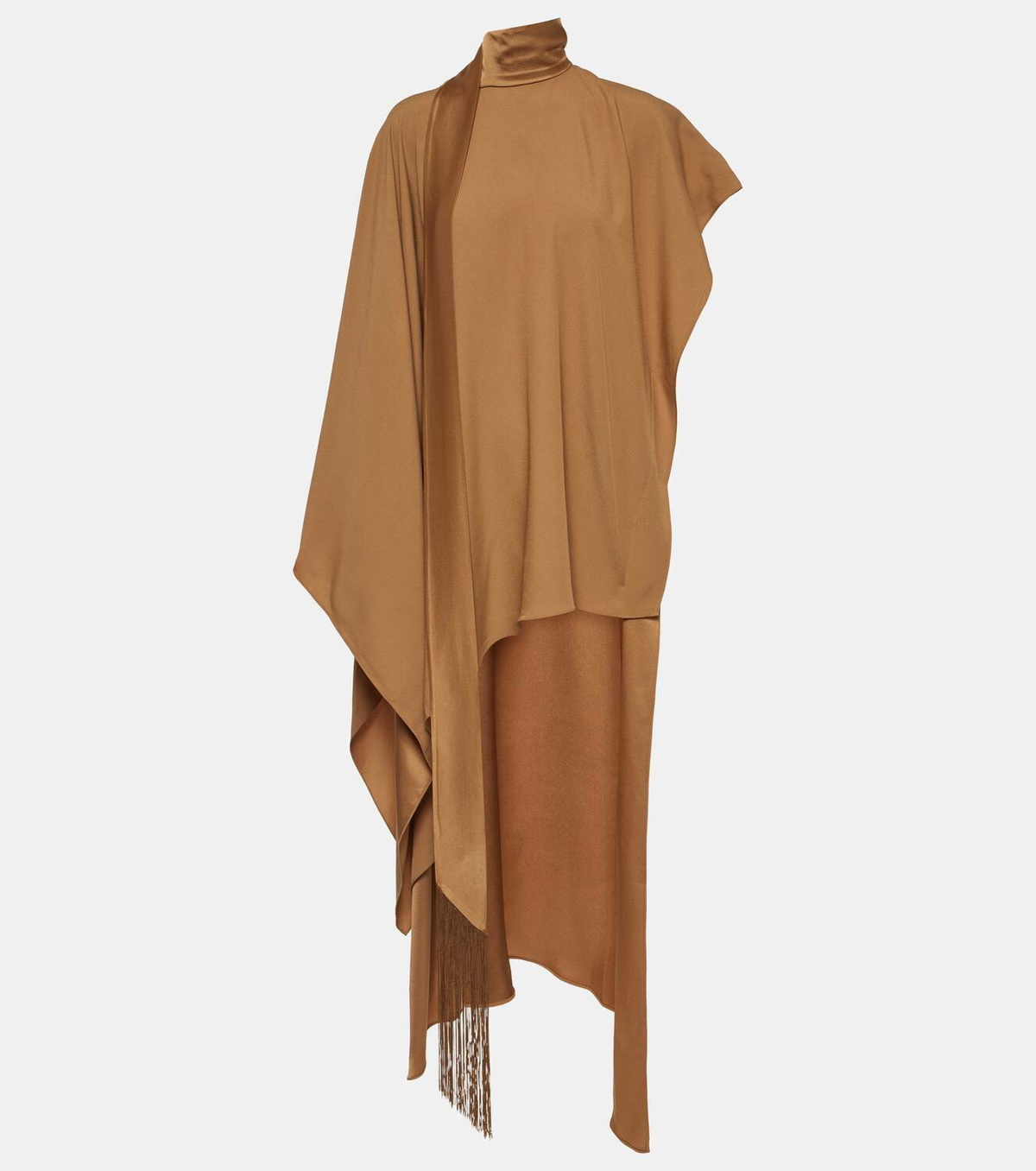 Taller Marmo California caped crêpe kaftan