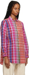 Engineered Garments Multicolor Rounded Collar Shirt