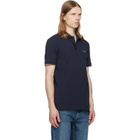 BOSS Navy Paddy Cotton Piqué Polo