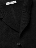Inis Meáin - Unstructured Merino Wool and Cashmere-Blend Blazer - Black