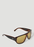 Moncler - Tortoiseshell Aviator Sunglasses in Brown