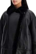 BLANCHA shearling jacket Brown