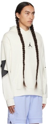 Nike Jordan White Graphic Hoodie