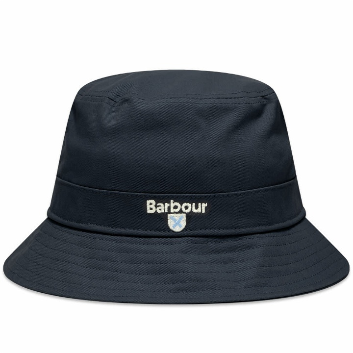 Photo: Barbour Men's Cascade Bucket Hat in Navy