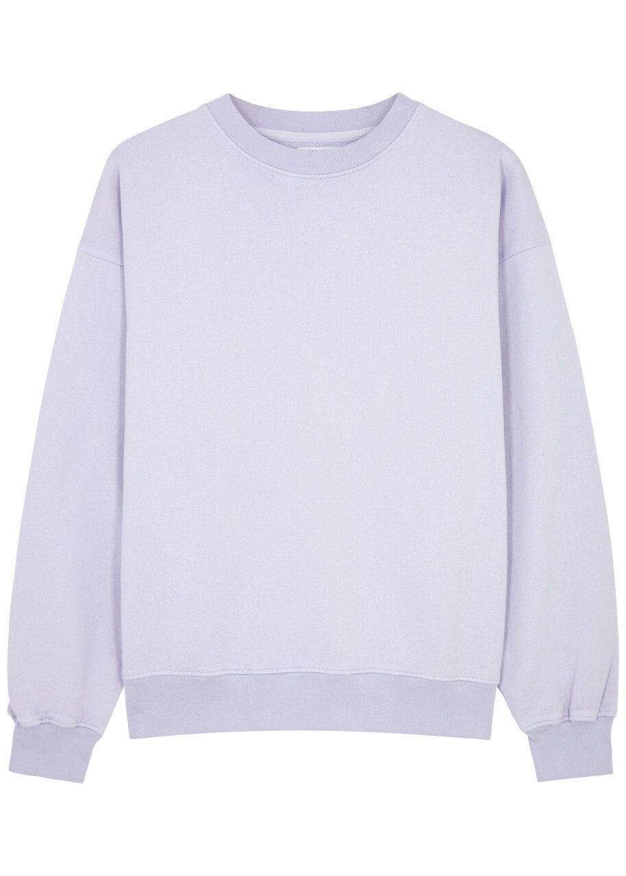 Colorful Standard Cotton Sweatshirt Lilac
