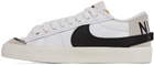 Nike White Blazer '77 Jumbo Low Sneakers