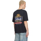 Rhude Black Safari Crest T-shirt
