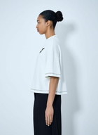 Jacquemus Logo Embroidered Boxy T-Shirt