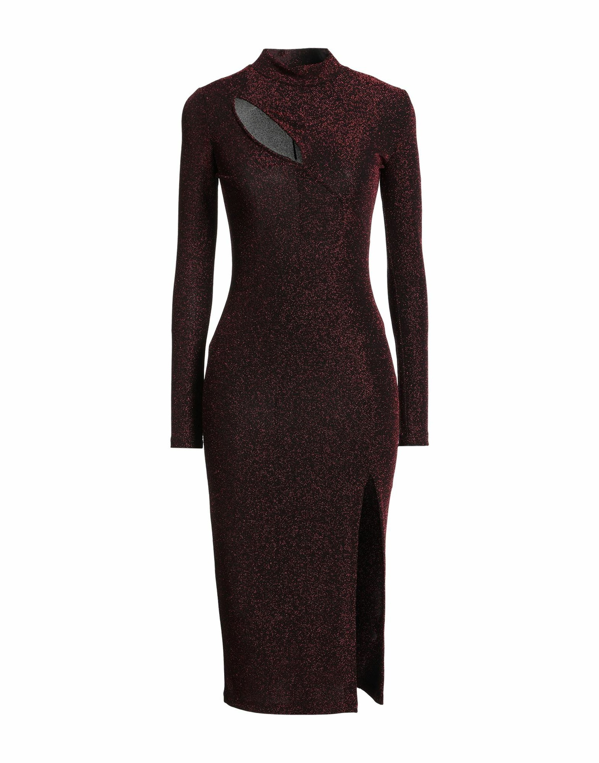 Just Cavalli Womens Midi dress Burgundy