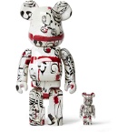 BE@RBRICK - 100% 400% Phil Frost Figurine Set - White