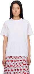 tao White Crewneck T-Shirt