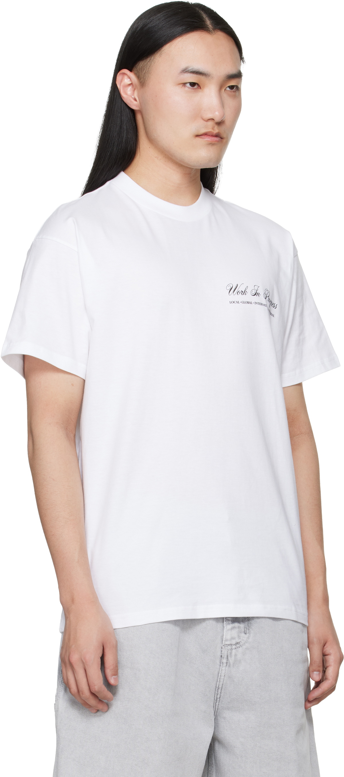 Carhartt Work In Progress White Cloud Heart T-shirt