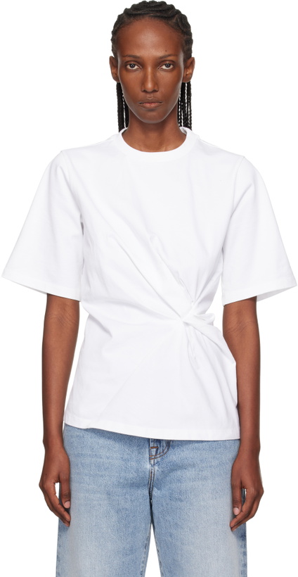 Photo: Róhe White Reinvented Twisted T-shirt