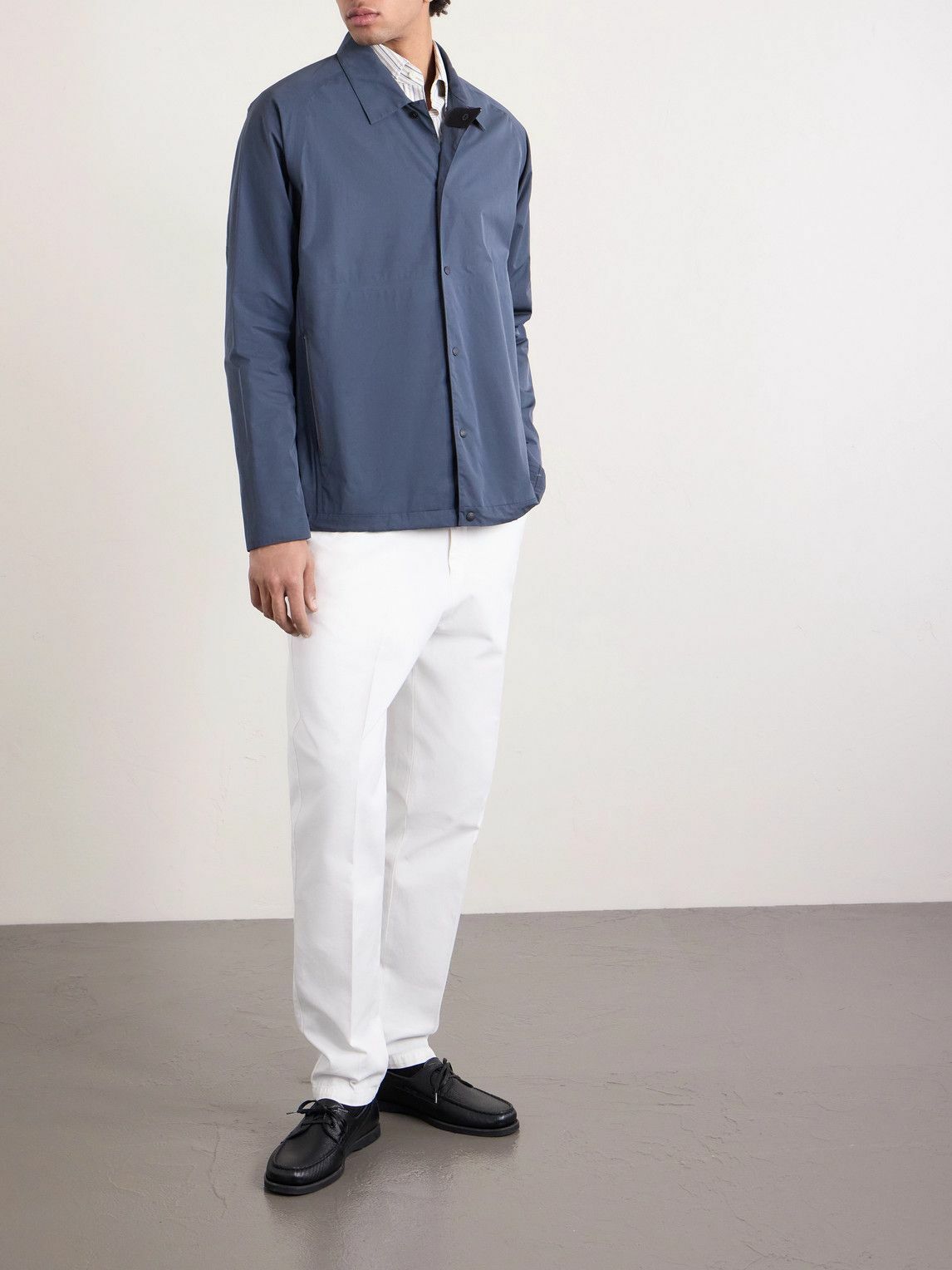 SEASE - Spring Lifetime Shell Jacket - Blue