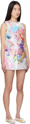 Ashley Williams Transparent Trash Minidress