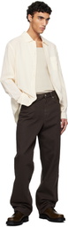 Séfr Brown Wide Cut Jeans