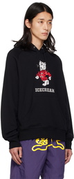 ICECREAM Black Mascot Hoodie