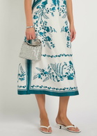 Erdem Bloom Mini Sequin-embellished top Handle bag - Silver - One Size